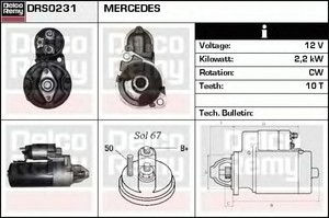 Фото Стартер ACDelco DRS0231