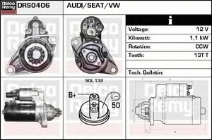 Фото Стартер ACDelco DRS0406