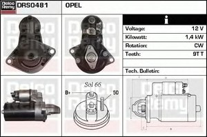 Фото Стартер ACDelco DRS0481