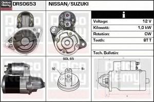 Фото Стартер ACDelco DRS0653