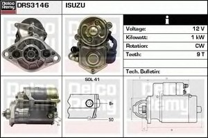 Фото Стартер ACDelco DRS3146