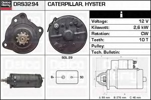 Фото Стартер ACDelco DRS3294