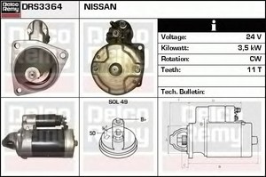 Фото Стартер ACDelco DRS3364