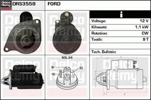 Фото Стартер ACDelco DRS3559