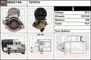 Фото Стартер ACDelco DRS3749