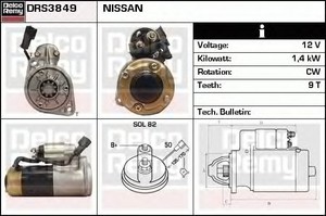 Фото Стартер ACDelco DRS3849