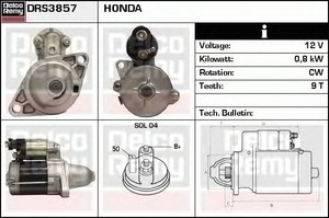 Фото Стартер ACDelco DRS3857