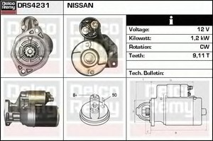 Фото Стартер ACDelco DRS4231