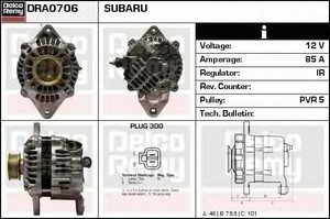 Фото Генератор ACDelco DRA0706