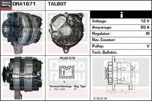 Фото Генератор ACDelco DRA 1671