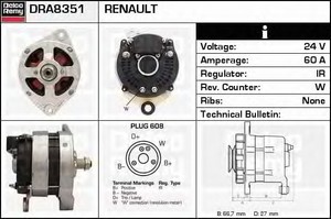 Фото Генератор ACDelco DRA8351