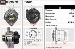 Фото Генератор ACDelco DRA9670