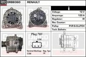 Фото Генератор ACDelco DRB8060