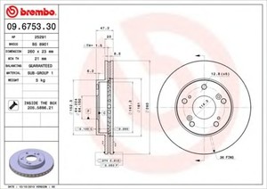 Фото Гальмівний диск AP Automotive Prod 25291