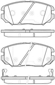 Фото Гальмівні колодки KAVO PARTS 1204 12