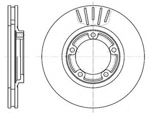 Фото Гальмівний диск KAVO PARTS 6794 10