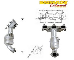 Фото Каталізатор MAGNAFLOW 83426