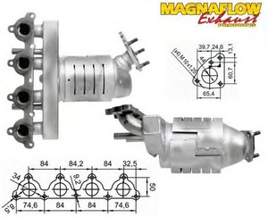 Фото Каталізатор MAGNAFLOW 83013