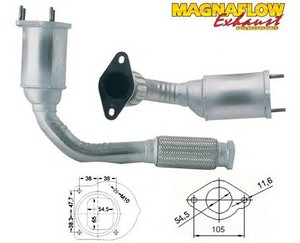 Фото Каталізатор MAGNAFLOW 82570D