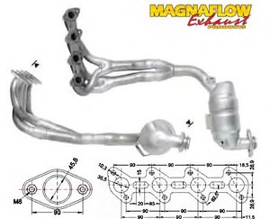 Фото Каталізатор MAGNAFLOW 75002