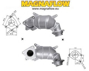 Фото Каталізатор MAGNAFLOW 63005D