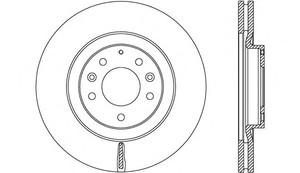 Фото Гальмівний диск OPEN PARTS BDR2684.20