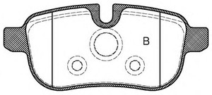 Фото Гальмівні колодки OPEN PARTS BPA1417.00