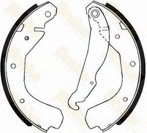 Фото Комплект гальмівних колодок Brake ENGINEERING SH2214