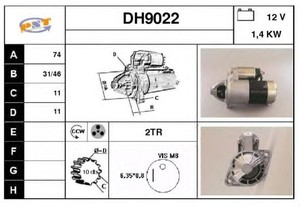 Фото Стартер SNRA DH9022