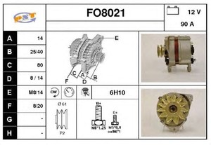 Фото Генератор SNRA FO8021