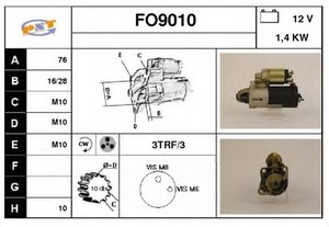 Фото Стартер SNRA FO9010