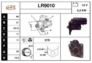 Фото Стартер SNRA LR9010