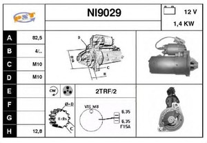 Фото Стартер SNRA NI9029