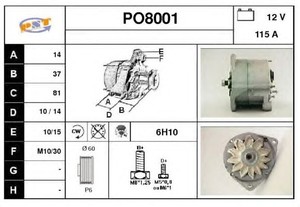 Фото Генератор SNRA PO8001