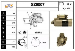 Фото Стартер SNRA SZ9007