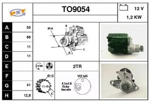 Фото Стартер SNRA TO9054