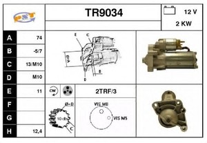 Фото Стартер SNRA TR9034