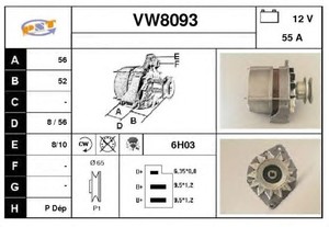 Фото Генератор SNRA VW8093