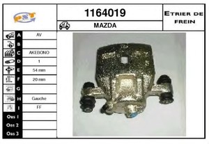 Фото Гальмівний супорт SNRA 1164019