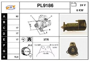 Фото Стартер SNRA PL9186