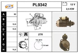 Фото Стартер SNRA PL9342