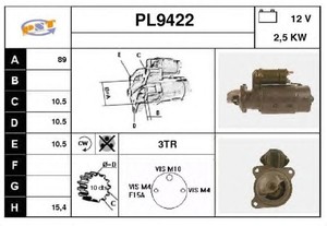 Фото Стартер SNRA PL9422