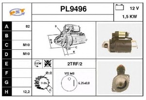 Фото Стартер SNRA PL9496