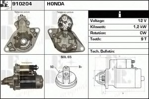 Фото Стартер EDR 910204