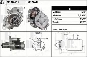 Фото Стартер EDR 910423