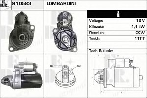 Фото Стартер EDR 910583
