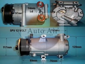 Фото Компресор, кондиціонер AUTO AIR GLOUCESTER 14-0082