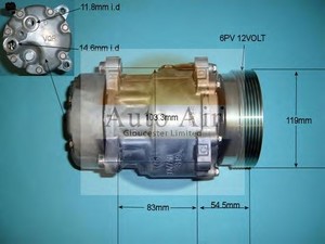 Фото Компресор, кондиціонер AUTO AIR GLOUCESTER 14-1164