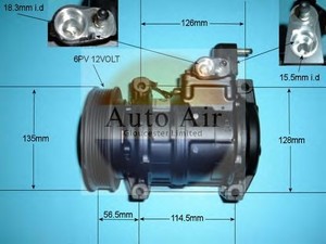 Фото Компресор, кондиціонер AUTO AIR GLOUCESTER 14-3040R