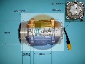 Фото Компресор, кондиціонер AUTO AIR GLOUCESTER 141259